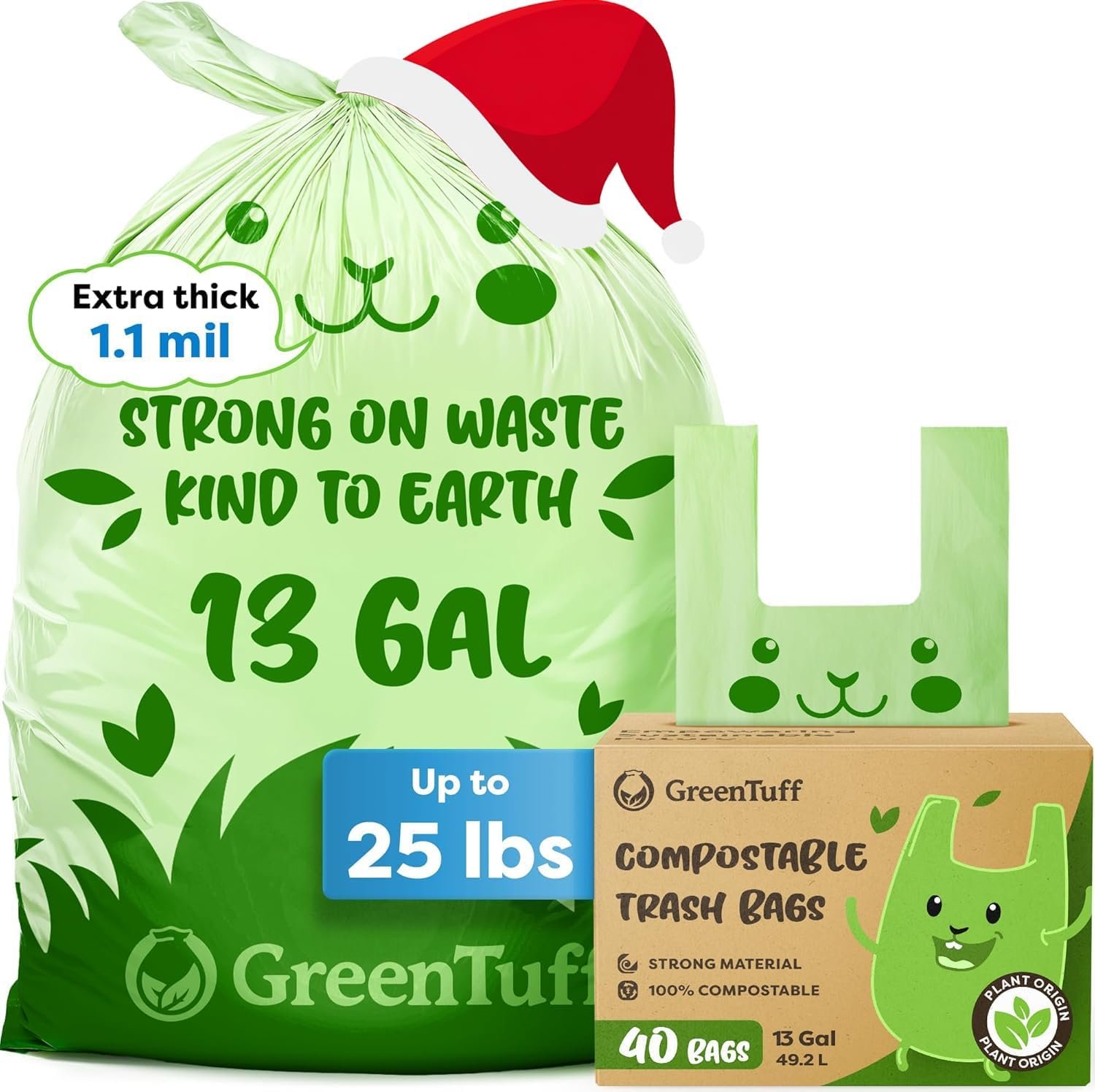 Bolsas compostables resistentes a fugas - grosor, sellado y uso diario