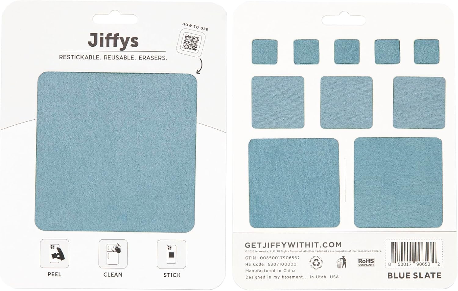 Pads de limpieza multiuso para el hogar Jiffys - uso en superficies del hogar
